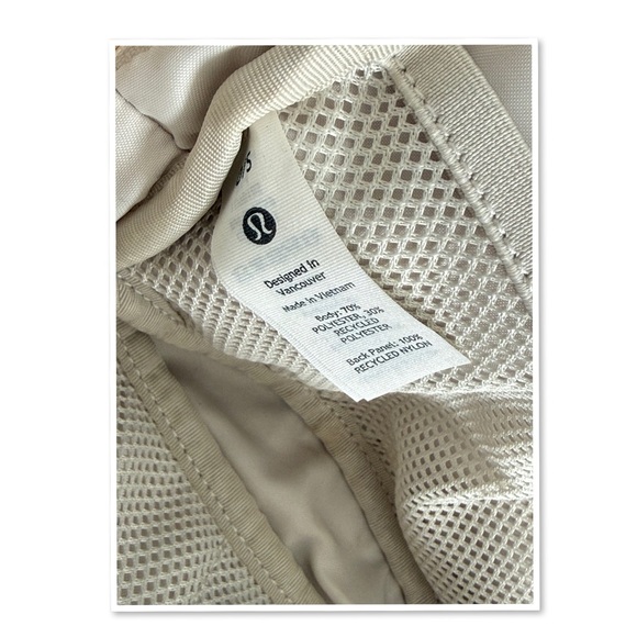 Lululemon Athletica Ivory Fleece Everywhere Bag With Belt - Picture 15 of 15